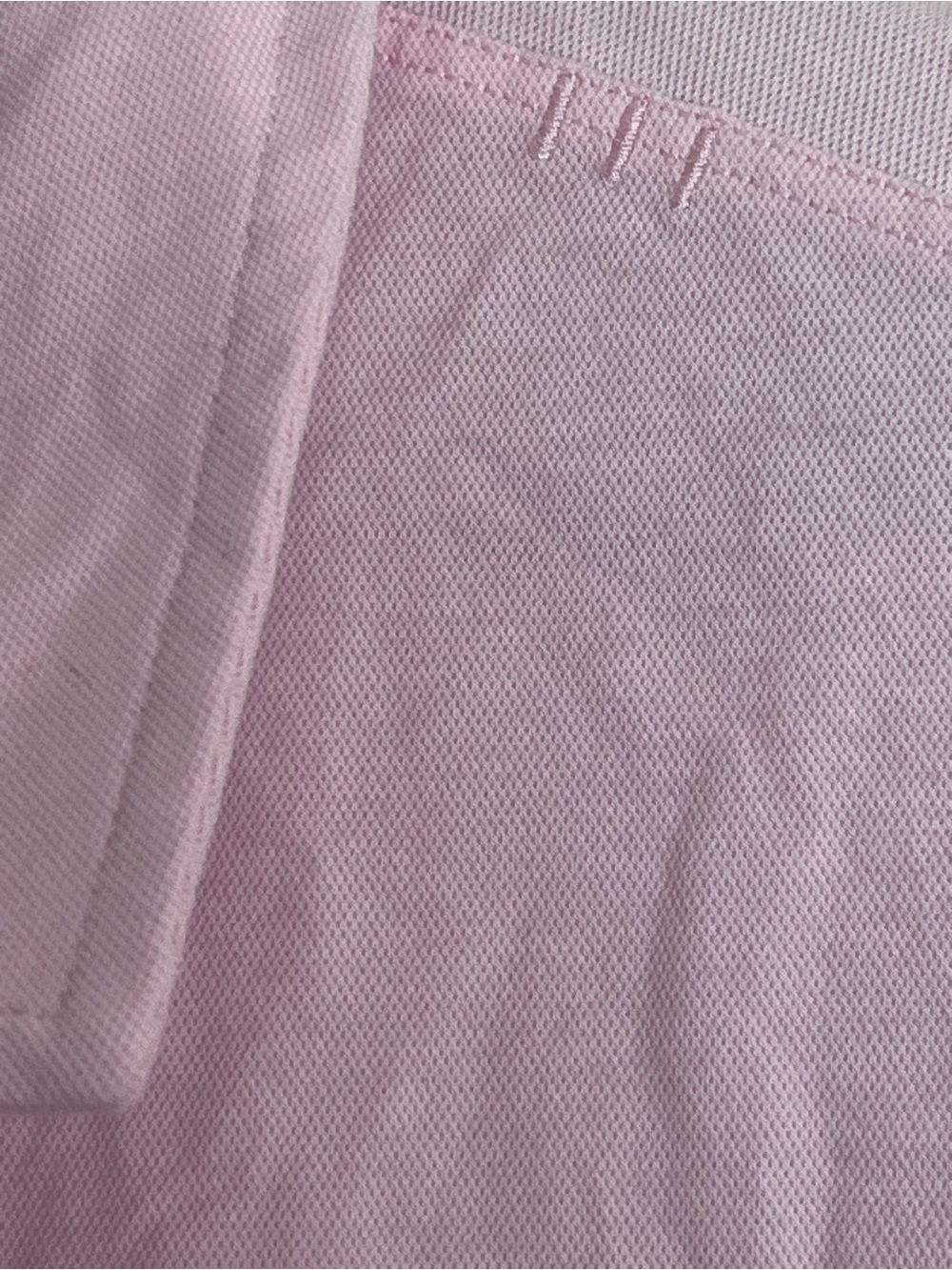 lululemon athletica Men's Evolution ShortSleeve Polo Light Pink Mens SizeXL NWOT - Picture 5 of 8